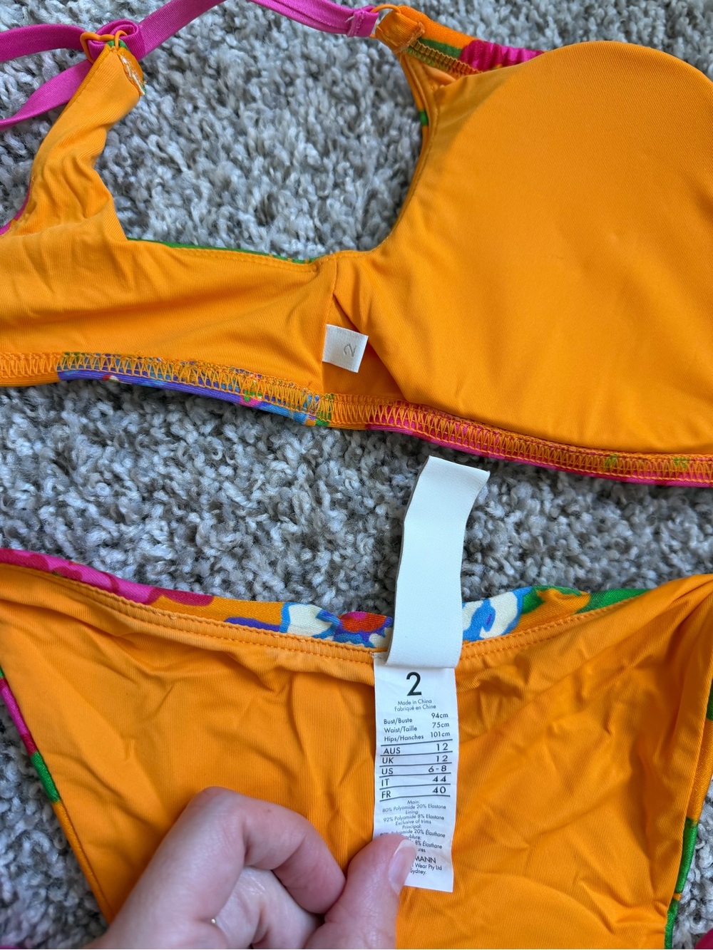 Zimmermann Riders Draw Cord Bikini
Mango Floral - Picture 4 of 4